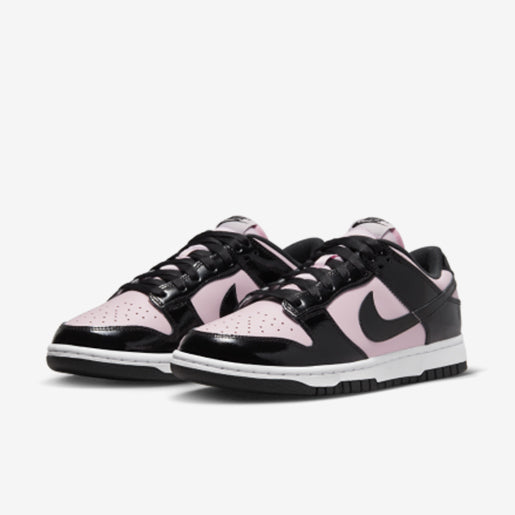 Dunk Low Black Patent – Pink Clássico