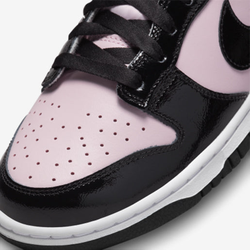 Dunk Low Black Patent – Pink Clássico