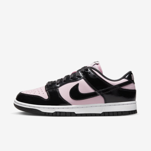 Dunk Low Black Patent – Pink Clássico