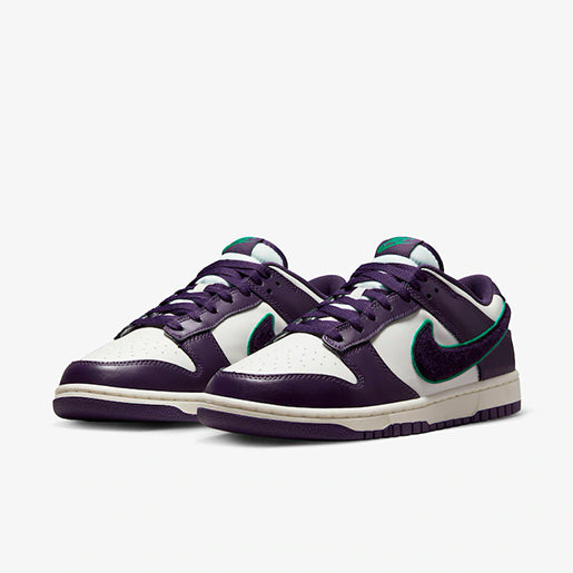 Dunk Low Chenille Swoosh Grand – Purple Exclusivo
