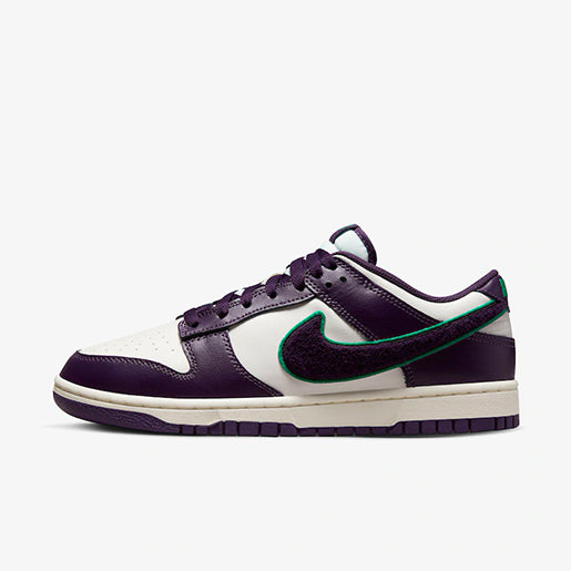 Dunk Low Chenille Swoosh Grand – Purple Exclusivo