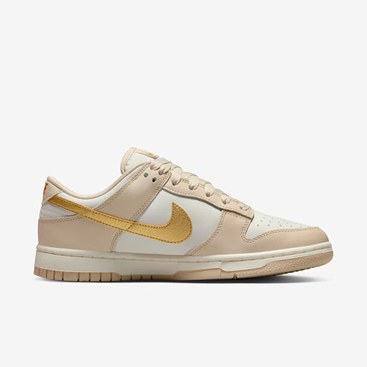 Dunk Low Phantom Metallic – Gold Premium