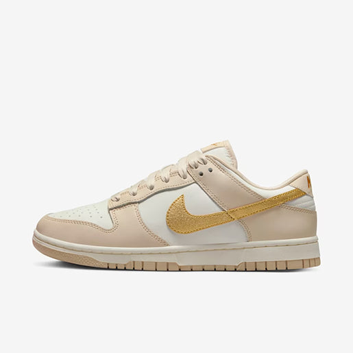 Dunk Low Phantom Metallic – Gold Premium