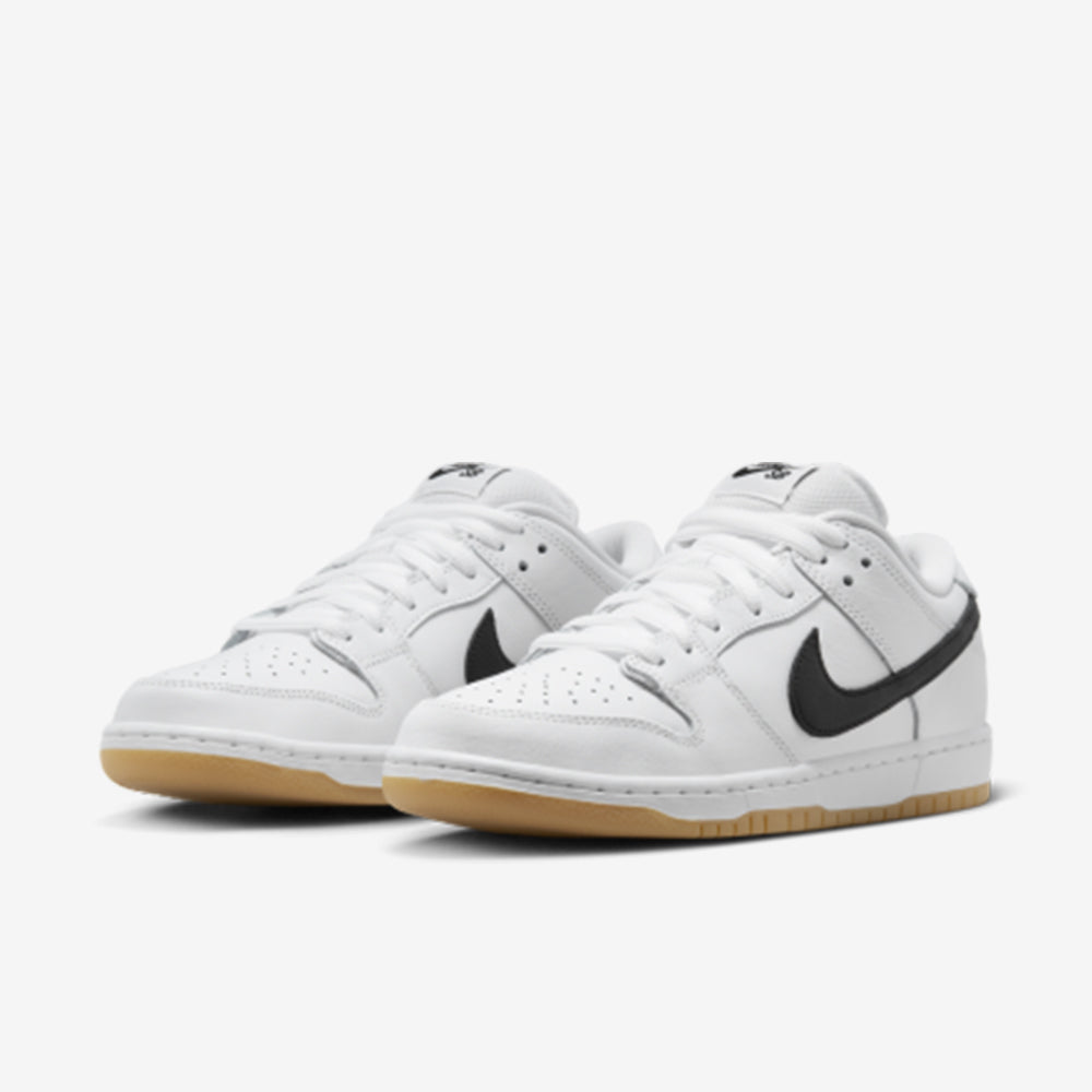SB Dunk Low White – Gum Confortável