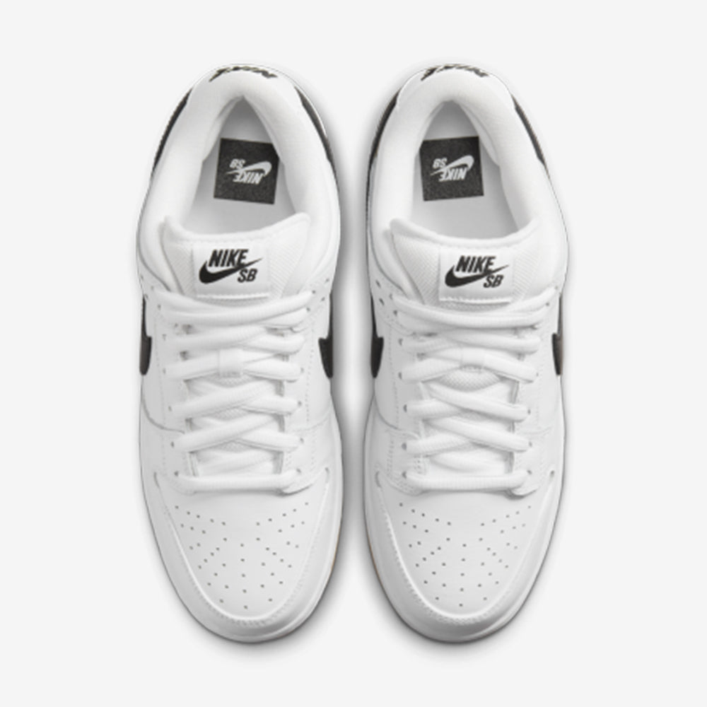 SB Dunk Low White – Gum Confortável
