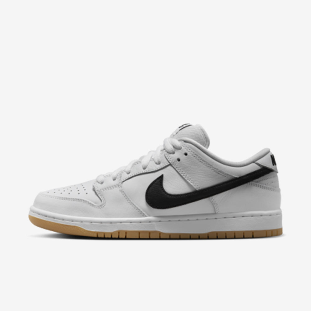 SB Dunk Low White – Gum Confortável
