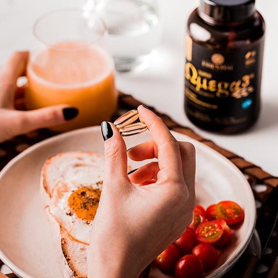 SUPER OMEGA-3 TG 90 cápsulas (1000mg) - 45 – doses Confortável