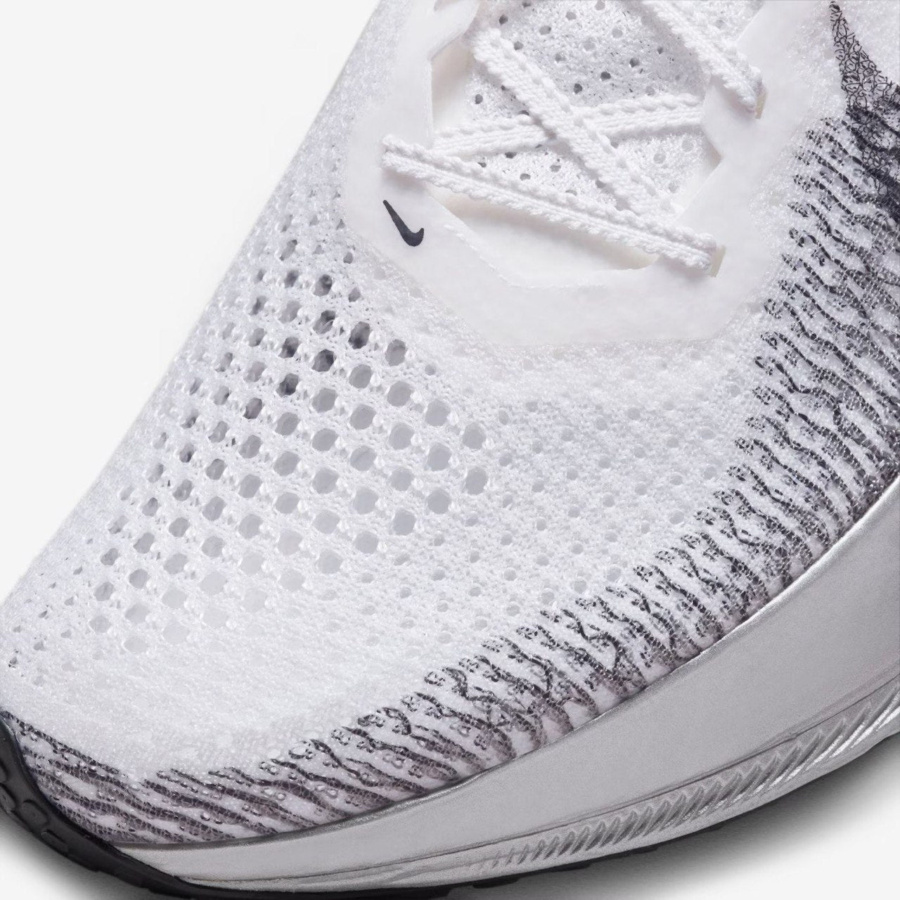 TênisAir Zoom X Vaporfly Next%3 White Particle – Grey Clássico