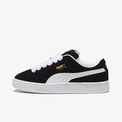 Suede XL Black – White Elegante