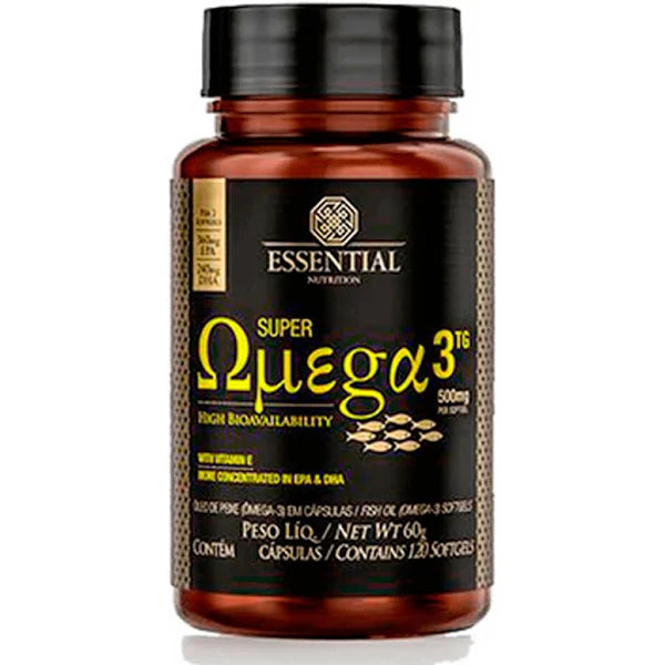 SUPER OMEGA-3 TG 90 cápsulas (1000mg) - 45 – doses Confortável
