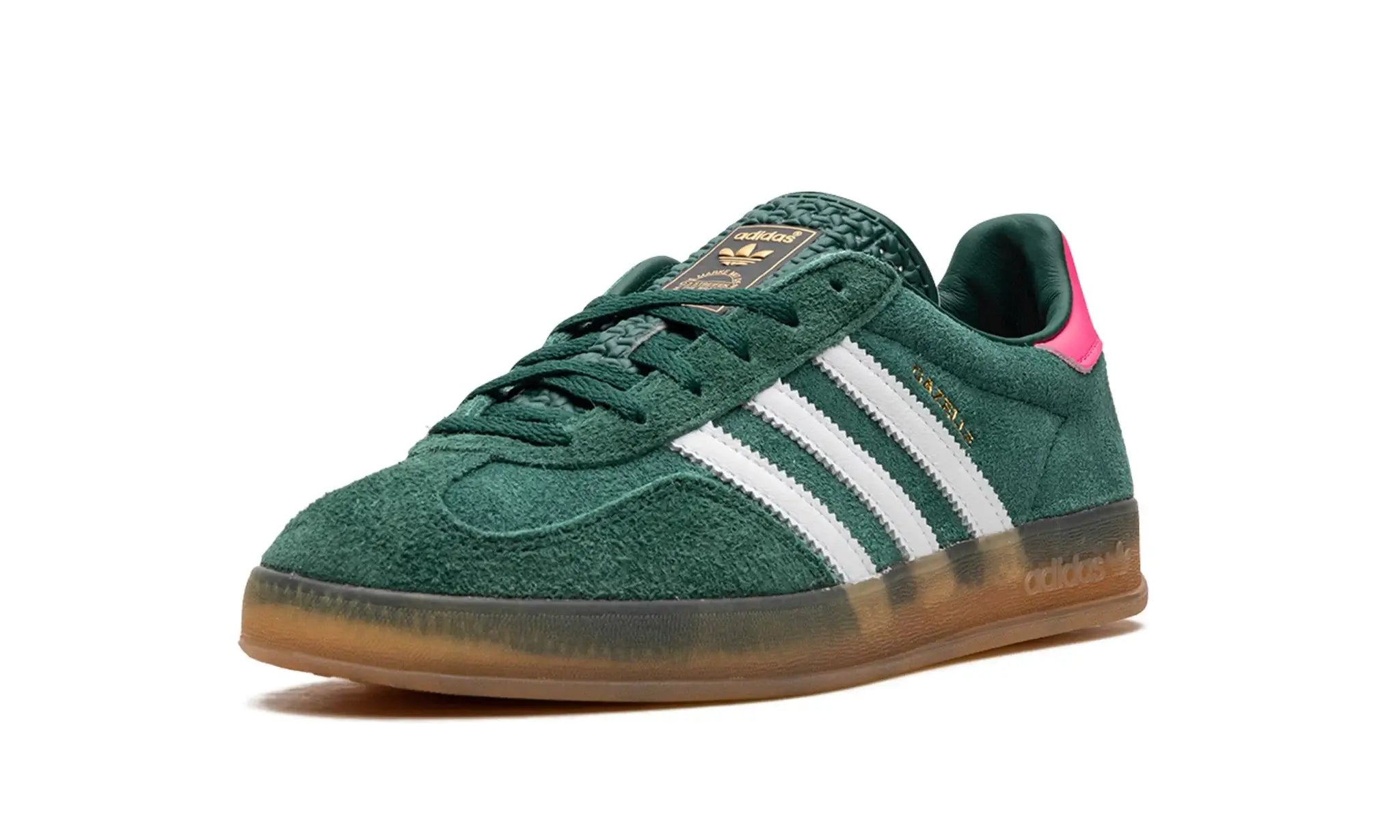 Tênis Gazelle Feminino "Collegiate Green" – Verde Natural