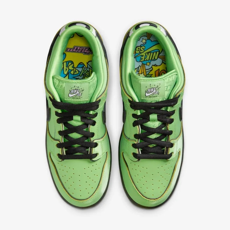 The Powerpuff Girls x SB Dunk Low – Buttercup Clássico